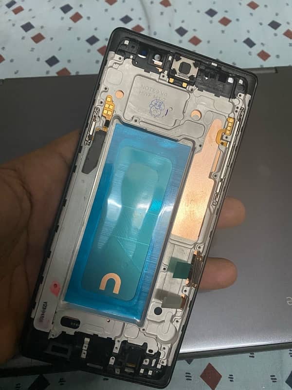 Samsung Note 9 fresh service pack screen 2