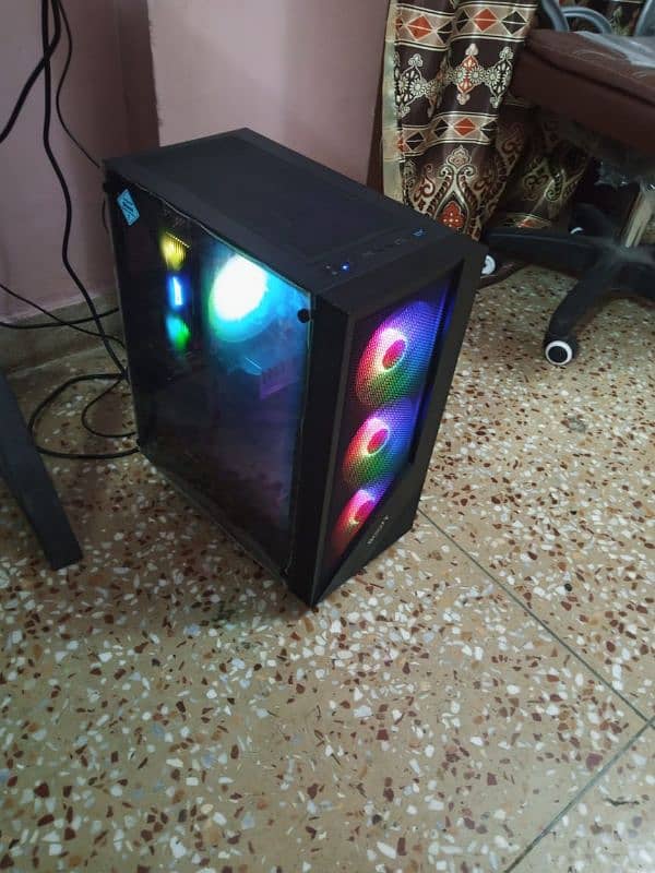 Gaming PC core i5 12th gen with LED 1