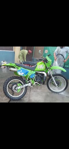 Kawasaki kmx 125 turbo . . only exchange