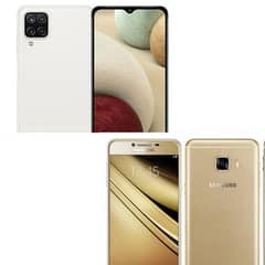 Samsung A12 Non PTA + Samsung C5 PTA Approved