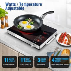 Electric Stove 2000W / Hot Plate Induction Cooker / Infrared Cooker