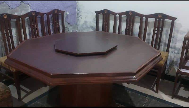 Dining Table with 6 chairs 2