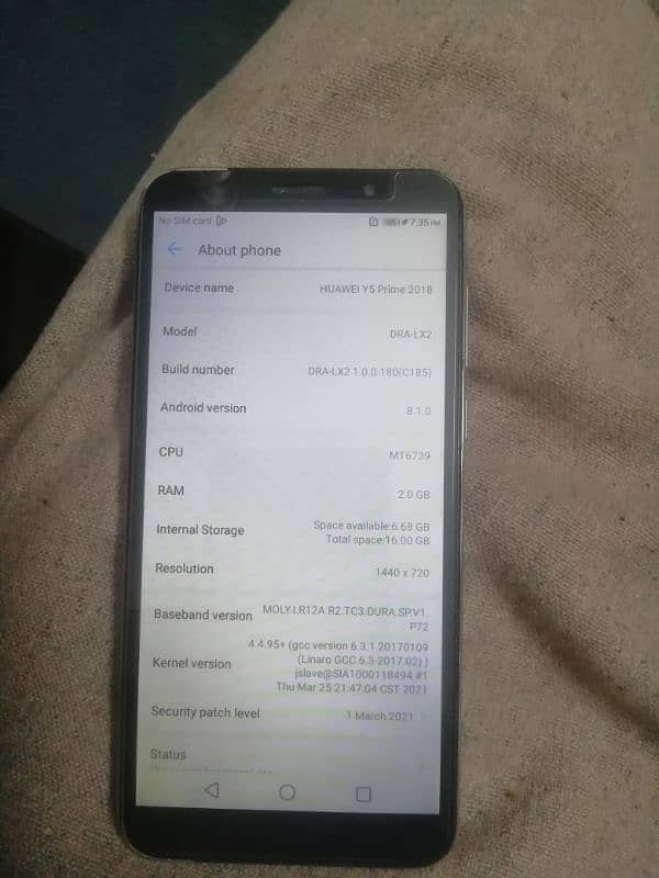 Mobile phone Huawei for sale 1