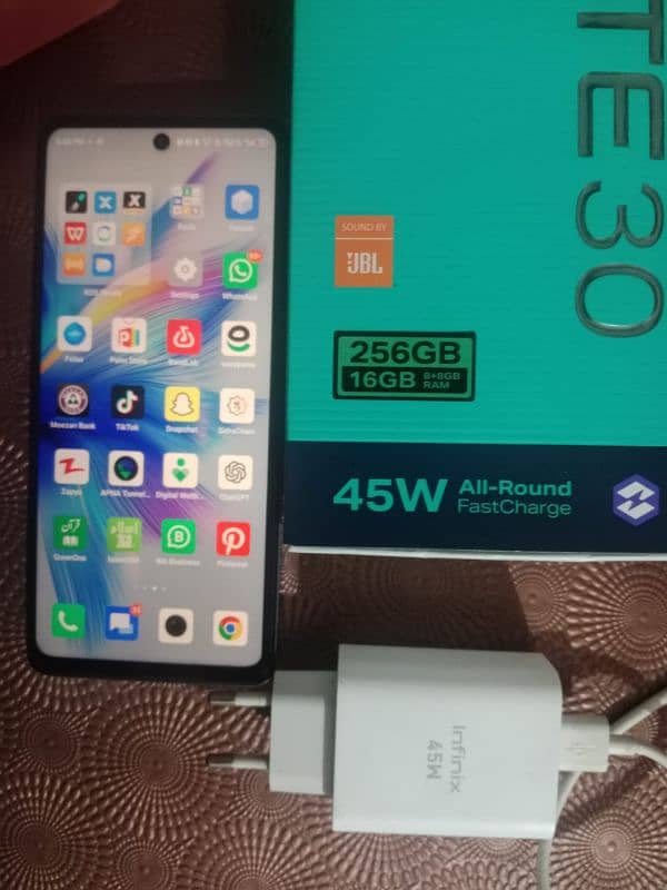 infnix not 30 16gb rame (8+8) 256gb rome 0