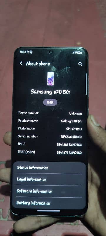 Samsung s20 5G serious bayar he contact kra only whatsapp 2