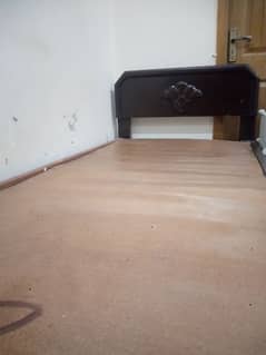 Single bed for sale with mattress Bilkul saaf suthra