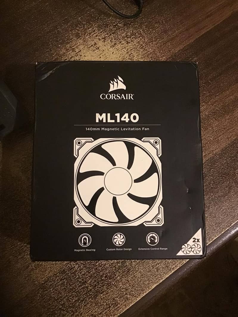 AMD Ryzen 7 7700 cpu processor Corsair ML140 140mm PWM Premium fans 3