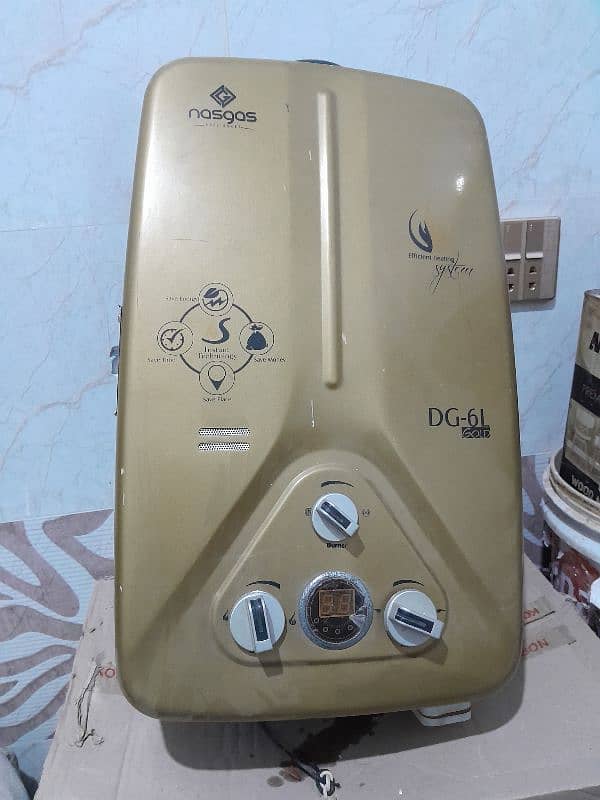 Instant Gas Gyeser 6L Gold 1