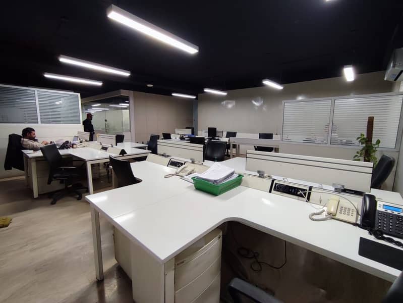 Commercial Office Floor Available for Rent in Lahore Johar town 3