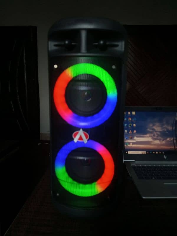 Audonic Solo x 50 BT Speakers with RGB lights 360° 6