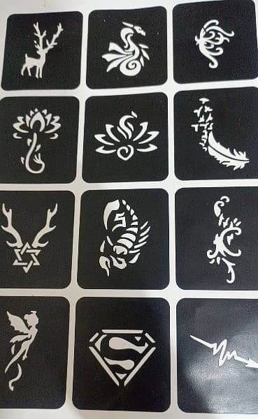 Latest New Designs Stickers Stencils For Art 0