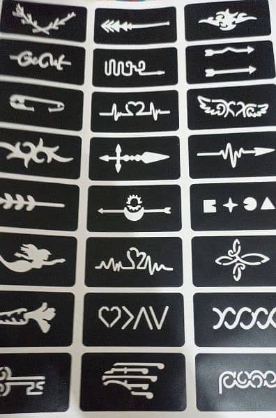 Latest New Designs Stickers Stencils For Art 1