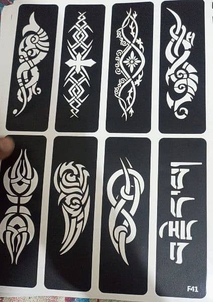 Latest New Designs Stickers Stencils For Art 2