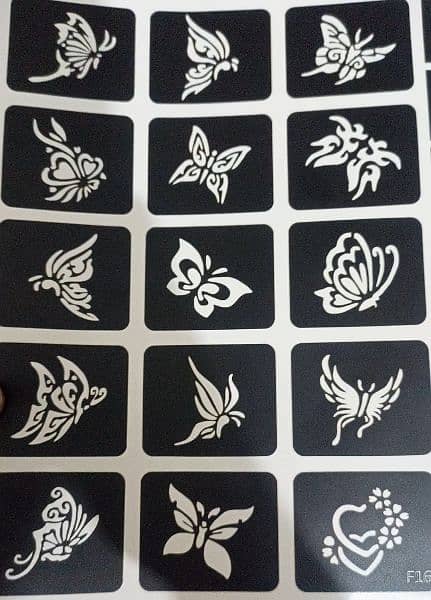 Latest New Designs Stickers Stencils For Art 3