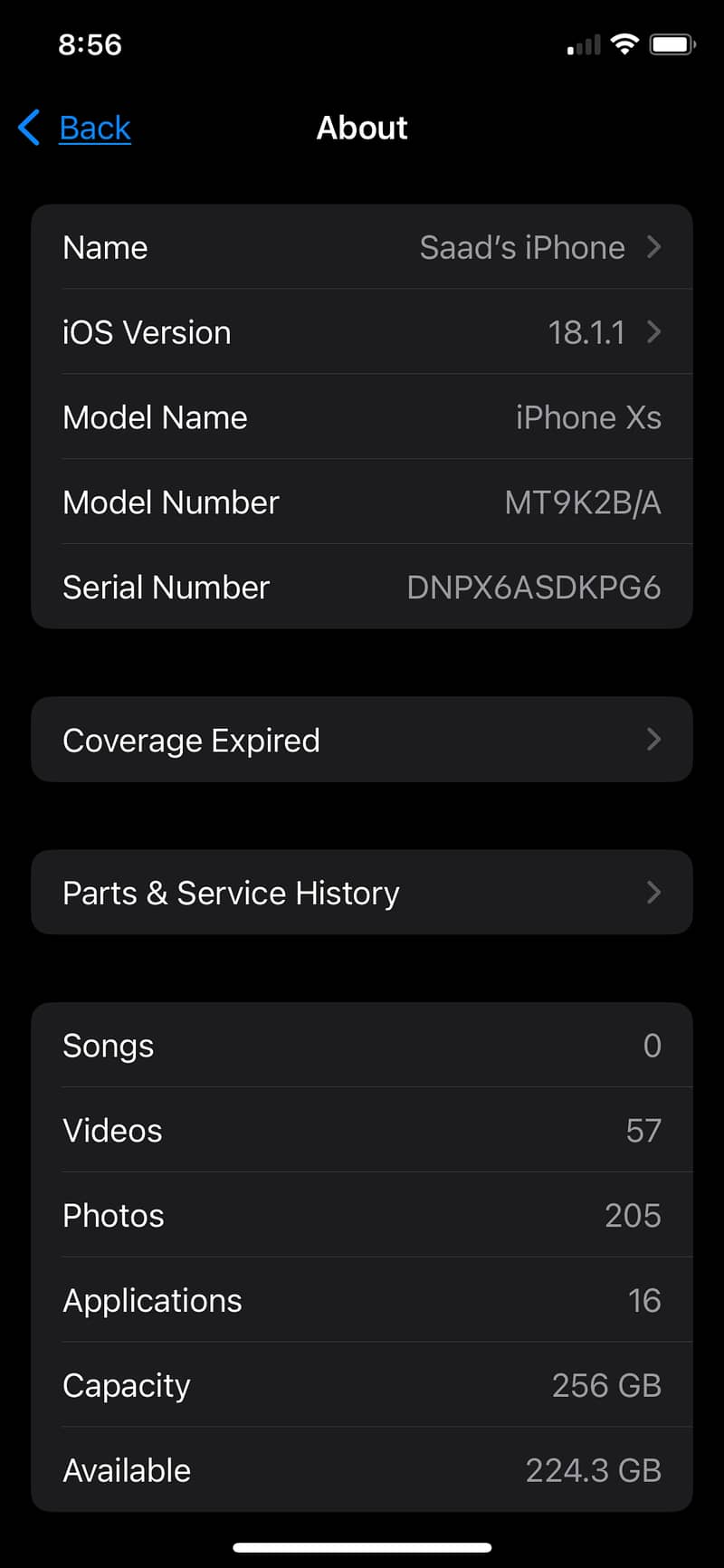 iPhone XS PTA Approved 256GB exchange possble 1