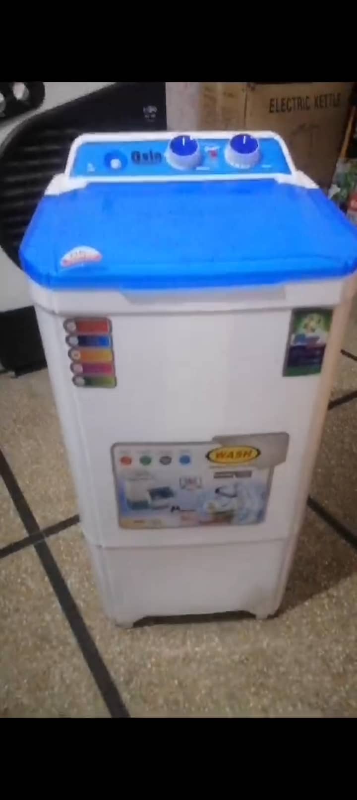 1 washing machine and 1 dryer machine box pack for sale dono daba pac 1