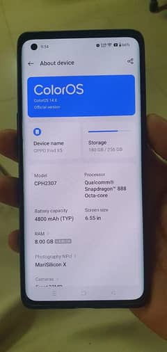 Oppo Find X5 Non Pta 256gb