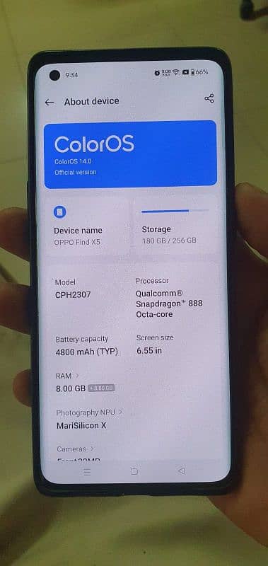 Oppo Find X5 Non Pta 256gb 0