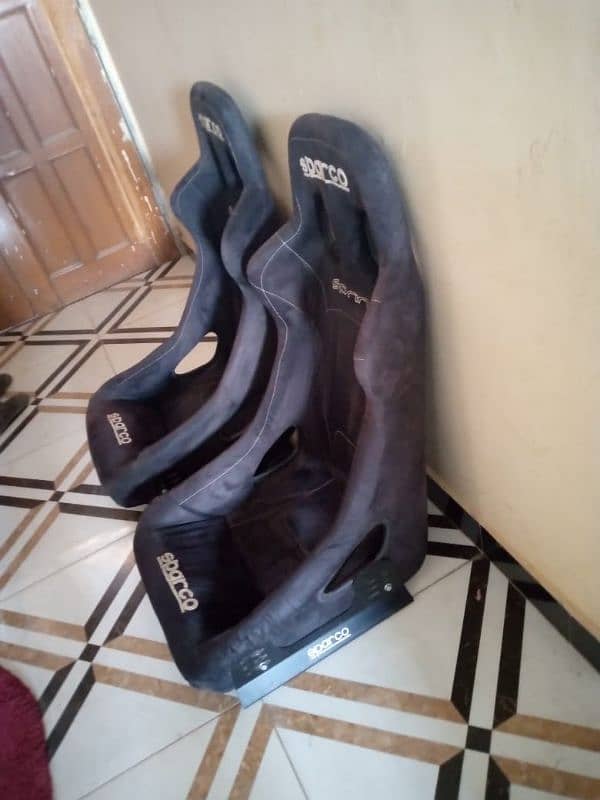 sparco buckets seats availble for sale 4