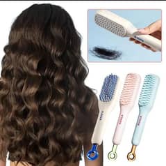 Self Cleaning Telescopic Hair Brush Retractable Easy Clean Hair Brush