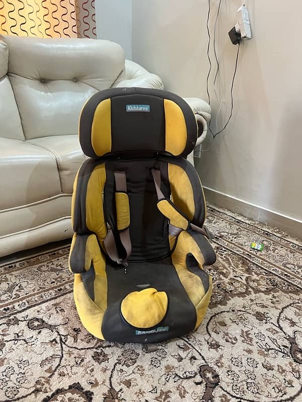 Baby cot, Baby walker, car seat 4