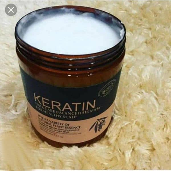 Pack of 2 Keratin Hair Mask, 500 ML 2