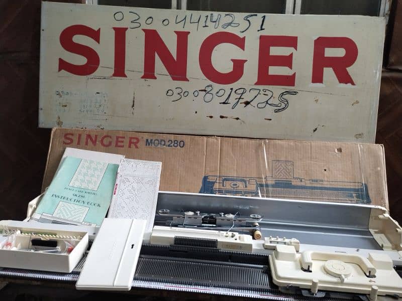 singer knitting machine SK 280 made in Japan 11