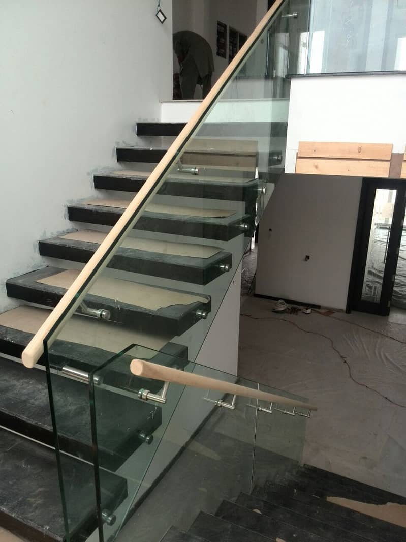 Glass railing / Modern glass railing / Balcony glass railing 3