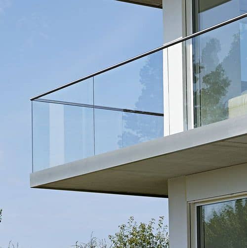 Glass railing / Modern glass railing / Balcony glass railing 9