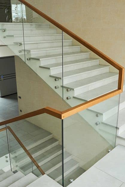 Glass railing / Modern glass railing / Balcony glass railing 12