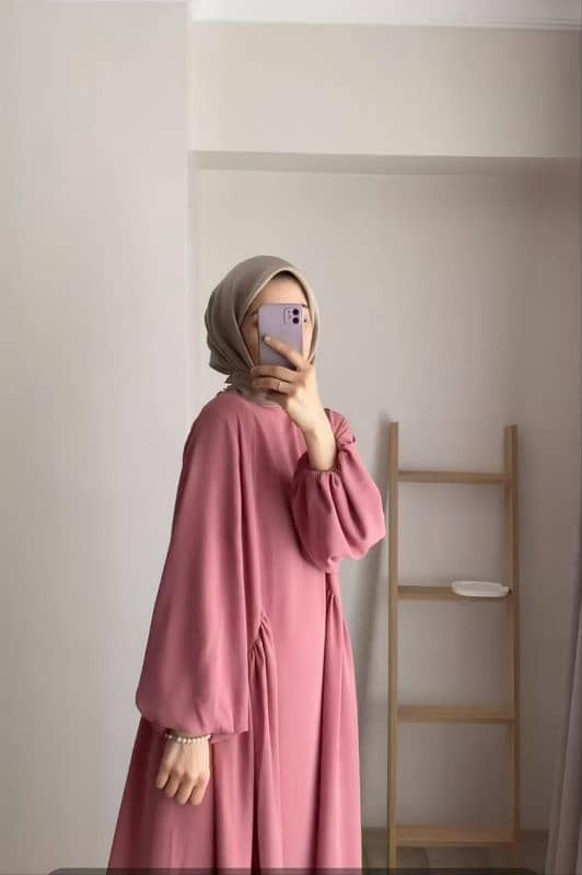 women s elegant fashion loose pullover abaya 0