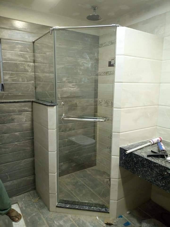 Shower Cabins / Shower partition / Shower doors/glass work/glass door 0