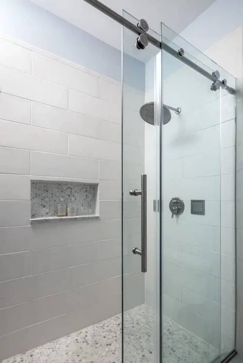 Shower Cabins / Shower partition / Shower doors/glass work/glass door 11