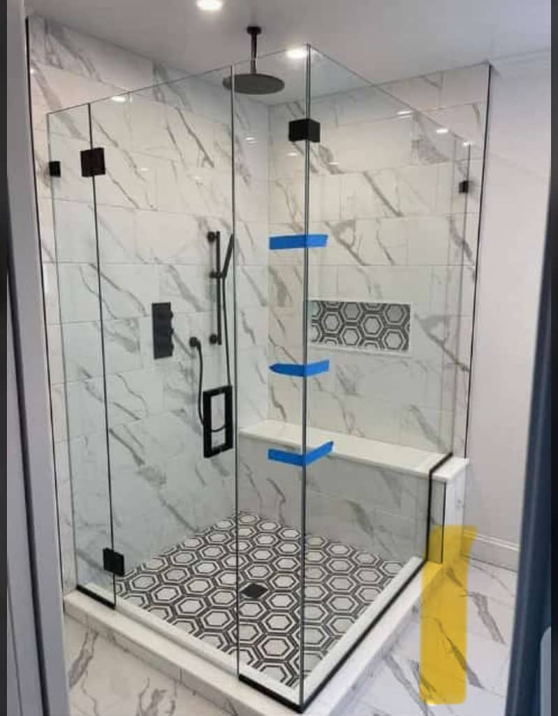 Shower Cabins / Shower partition / Shower doors/glass work/glass door 12