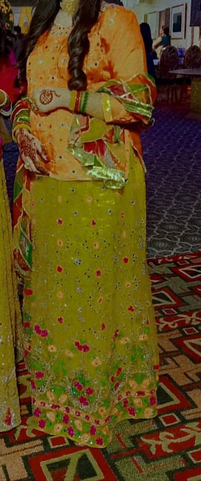 Lehenga choli with dupatta 1