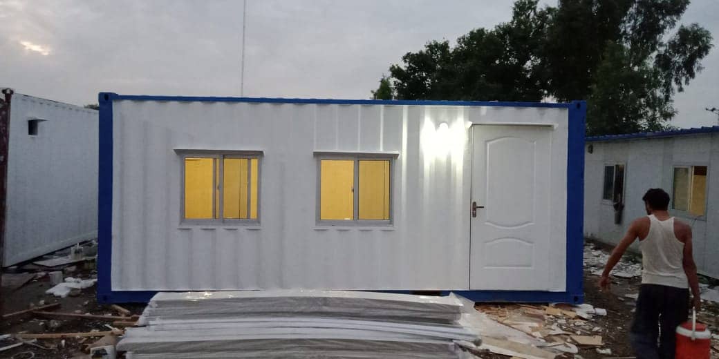 caravan container office container prefab cabin guar room porta cabin 15