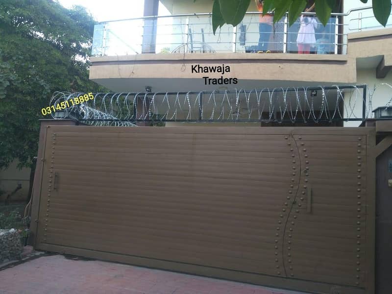 Home Appliances Razor Wire Concertina Barbed Wire Chainlink Fence 1