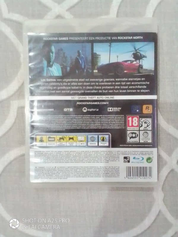 ps3 gta 5 original game dvd 2