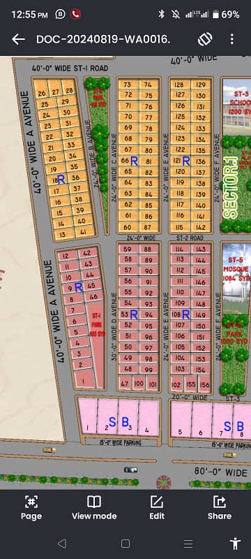 120 Sq Yads Plot with 100% Utilities 2