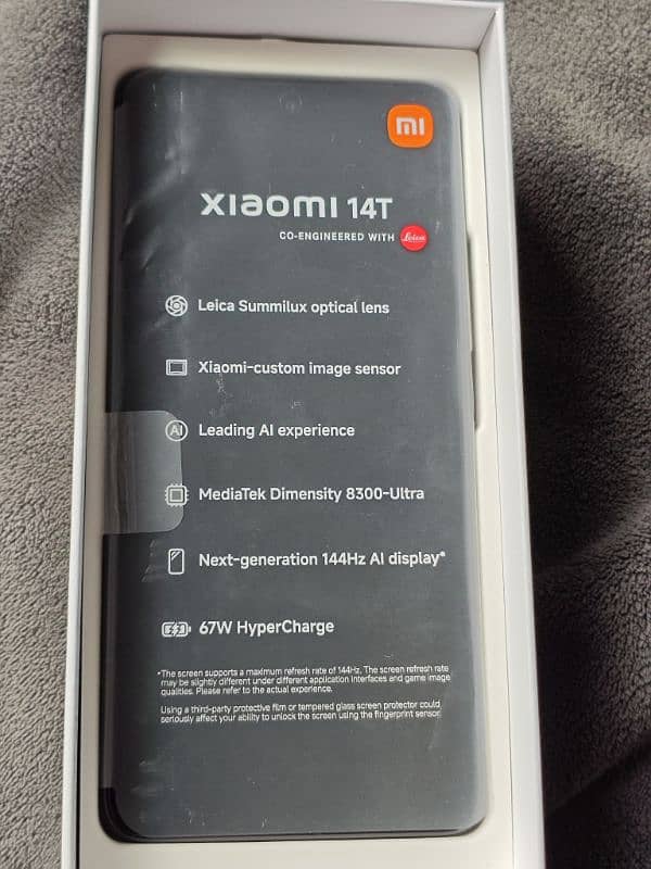 Xiaomi 14t 2 year official warranty 1