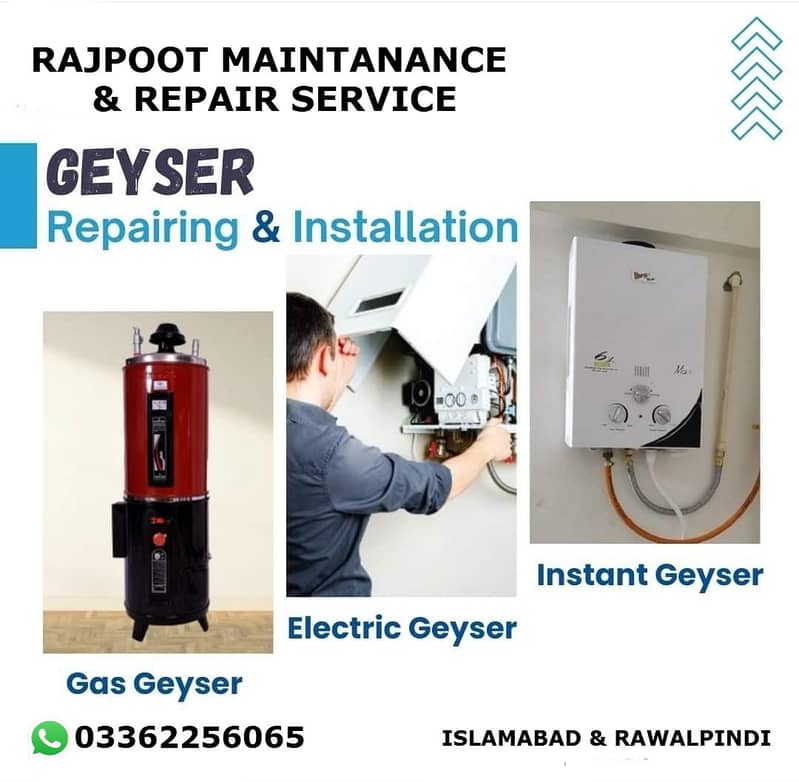 Gas Geyser convert into Electric - Geyser installation - Geyser repair 0