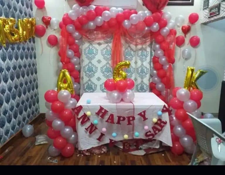 Event Planner Birthday party Wedding Anniversary balllon decorations 1