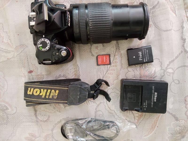 nikon d3200 with 18/140 and all assesries cash on delivery available 2