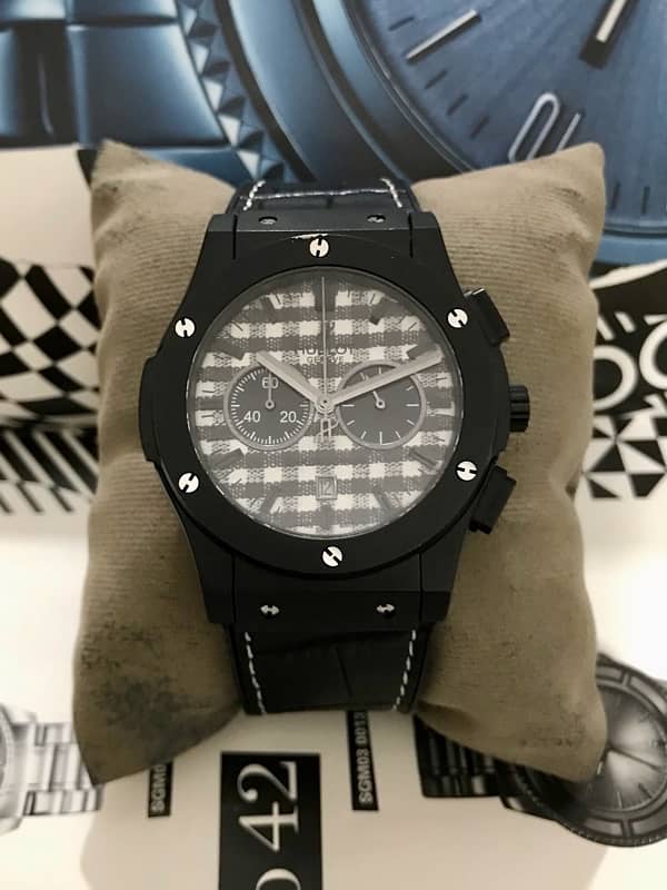 HUBLOT-l-EXECUTIVE-CHRONOGRAPH-BRAND NEW WATCH-SEIKO-CITIZEN-ARMANI 1