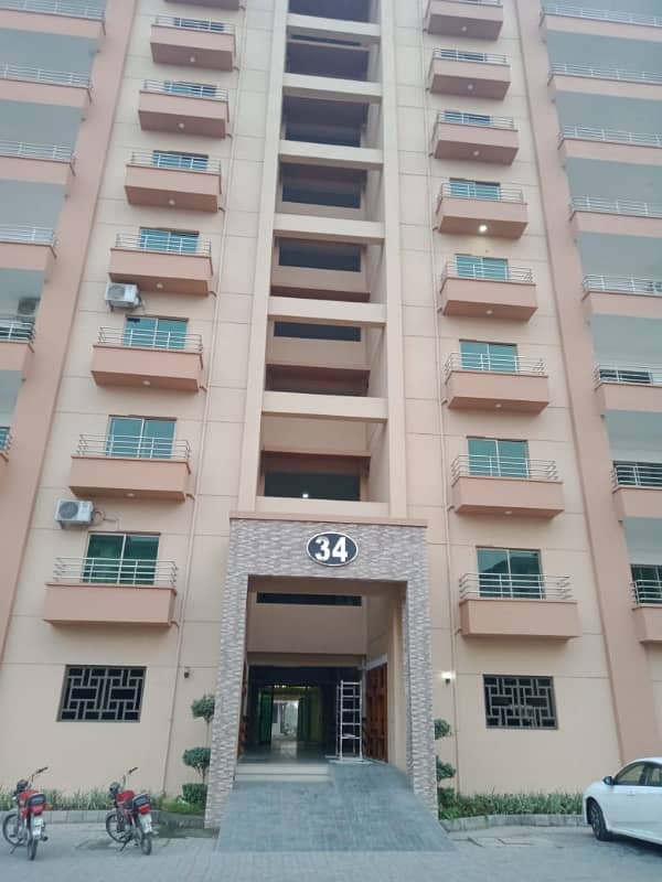 12 Marla 4 Bedrooms Flat Fully Tiled For Rent 13