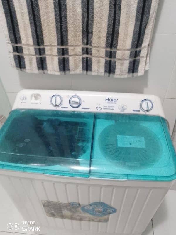 Haier washing machine 1