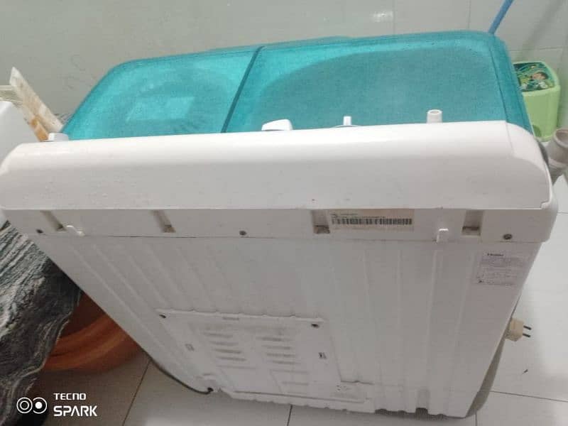 Haier washing machine 6