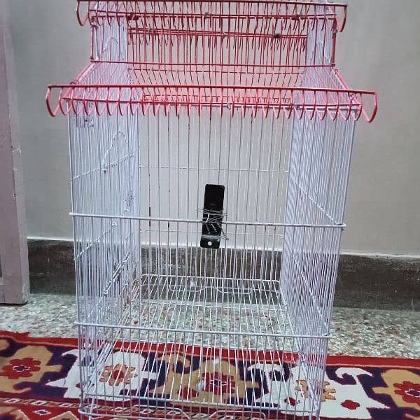 Used cage for parrot 2