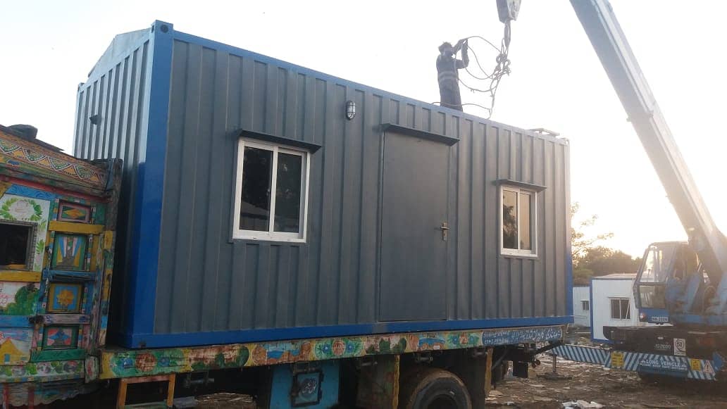 caravan container office container prefab cabin guard room porta cabin 15