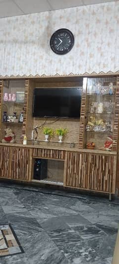 Decorations Wood Glass Almari for sale